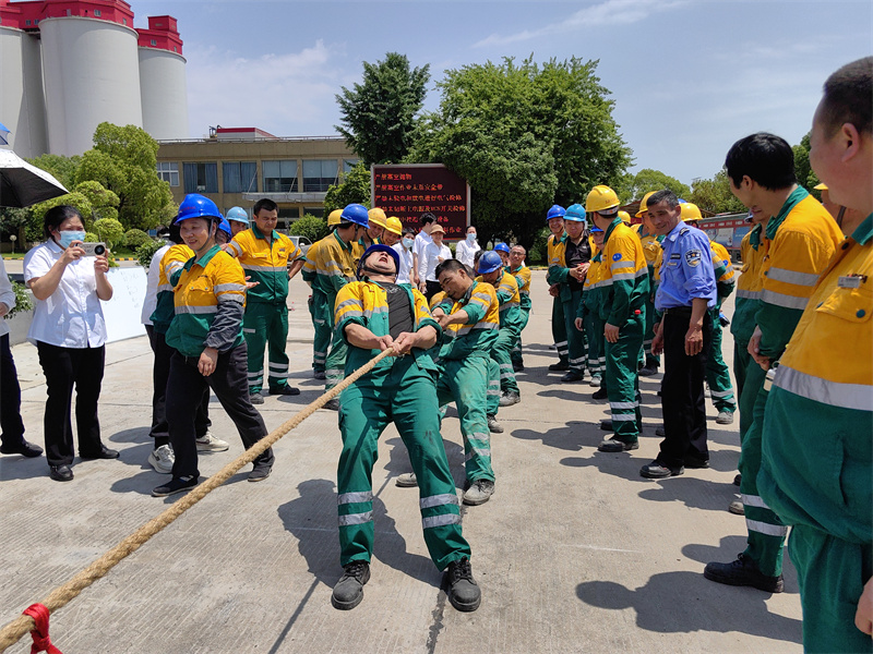 凝绳聚力、拔出精彩——兰溪红狮举办2024年五一节拔河比赛