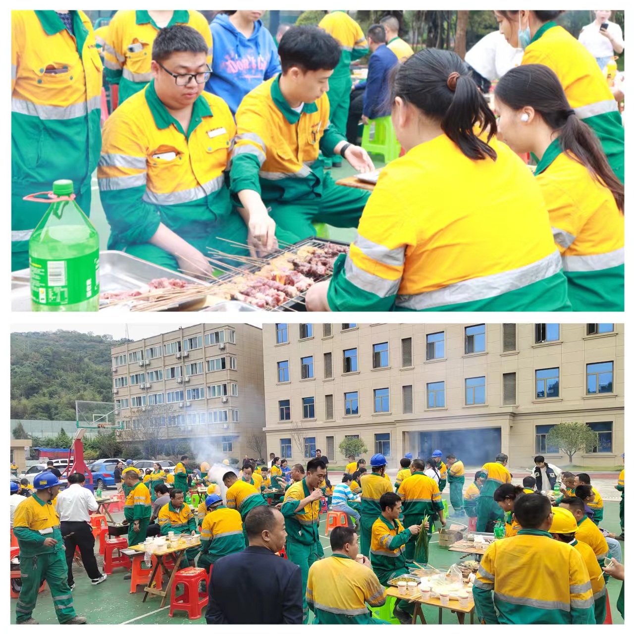 凝心聚力 携手同行—长宁红狮开展欢度国庆烧烤团建活动